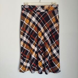 LOVE SCARLETT Womens Plaid Skirt  Size Small